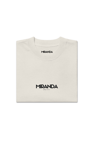 T-shirt desbotada oversized