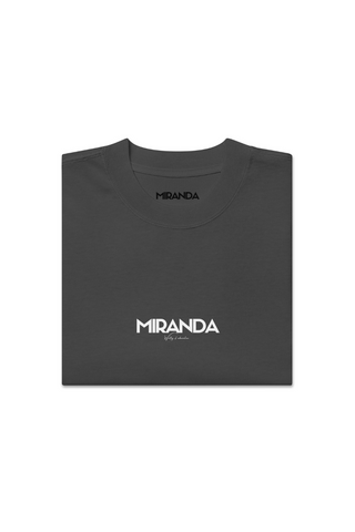 T-shirt desbotada oversized