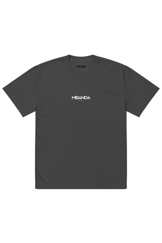 T-shirt desbotada oversized