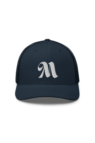 Embroidered  M Trucker Cap