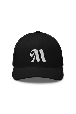 Embroidered  M Trucker Cap