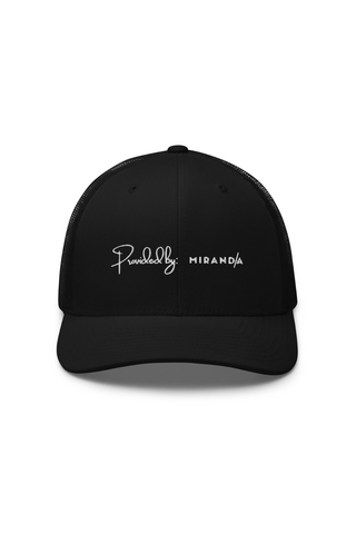 Embroidered Trucker Cap