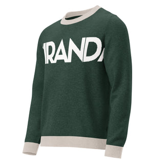 Pine Knitted crew neck sweater