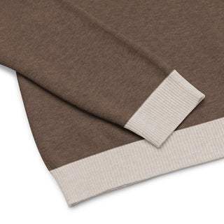 Toffee Knitted crew neck sweater
