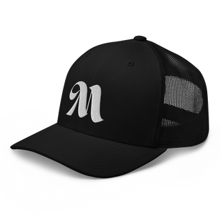 Embroidered  M Trucker Cap