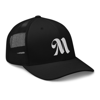 Embroidered  M Trucker Cap