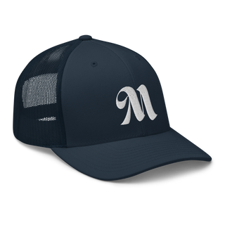 Embroidered  M Trucker Cap