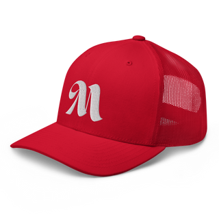 Embroidered  M Trucker Cap