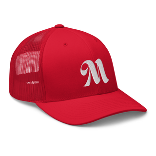 Embroidered  M Trucker Cap