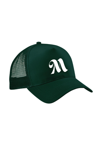 Green M Trucker Hat