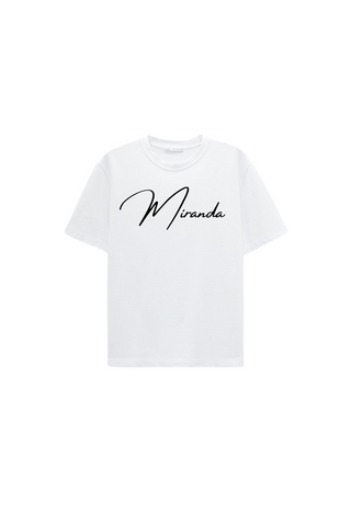Miranda white T-shirt