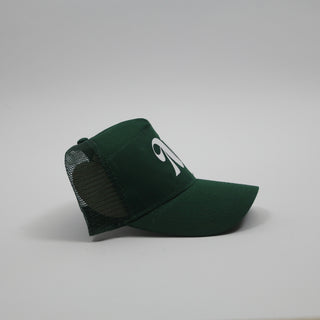 Green M Trucker Hat